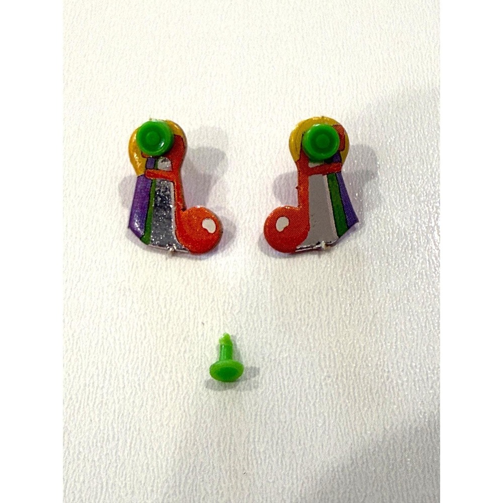 Barbie 1987 Sensations Becky Doll Repalcement Earrings and Ring Bundle